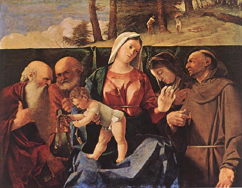 Madonna and Child with Saints, LOTTO, Lorenzo